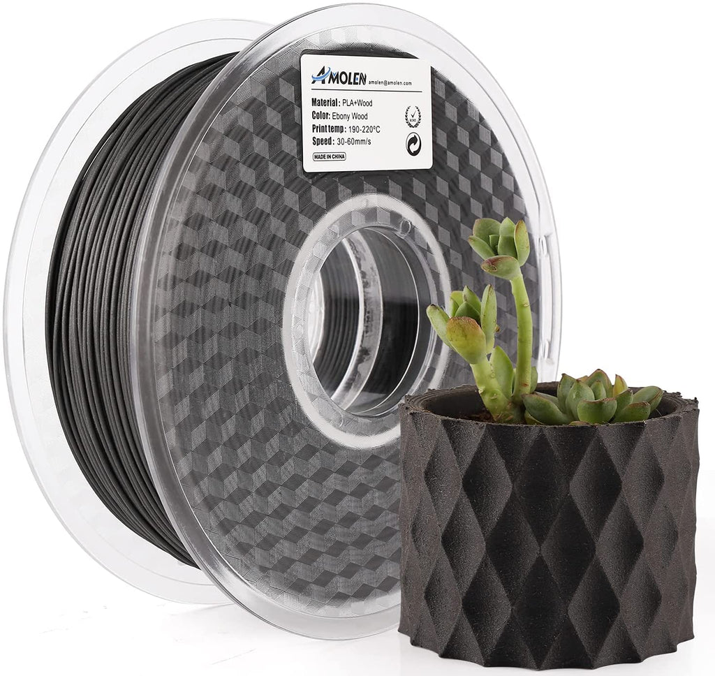 PLA Wood 1.75mm, 1KG/2.2LB