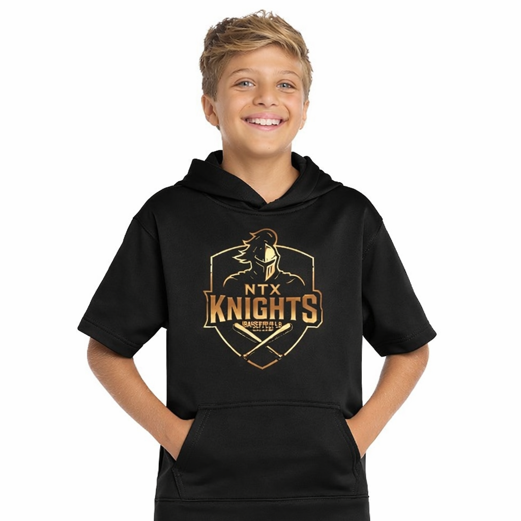 NTX Knights Youth Short-Sleeve Performance Hoodie