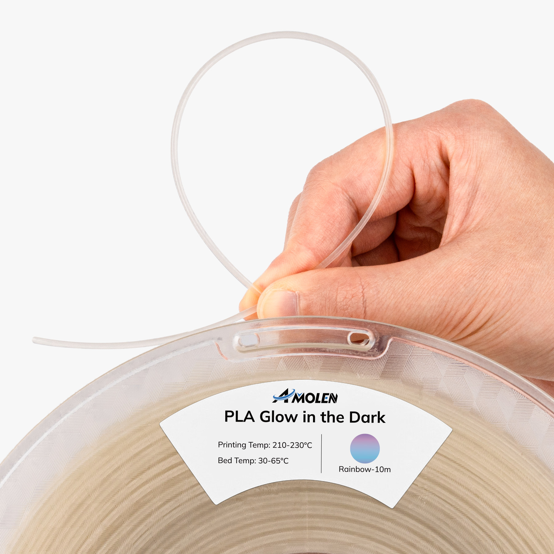 PLA Glow-in-the-Dark 1.75mm, 1KG/2.2LB