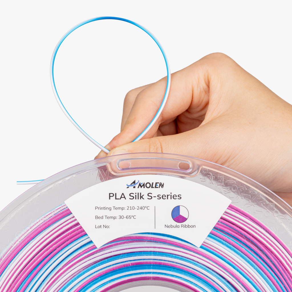 PLA Silk S-Series Filament 1.75mm, 1KG/2.2LB