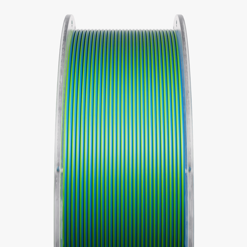 PLA Silk Dual Color Filament 1.75mm, 1KG/2.2LB