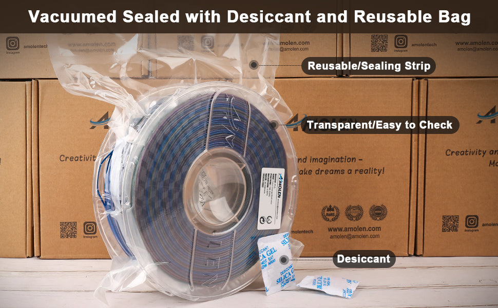 PLA Galaxy / Sparkle & Shiny 1.75mm, 1KG/2.2LB