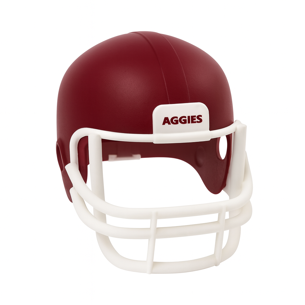 Aggies Football Helmet for 8" LEGO® Figures