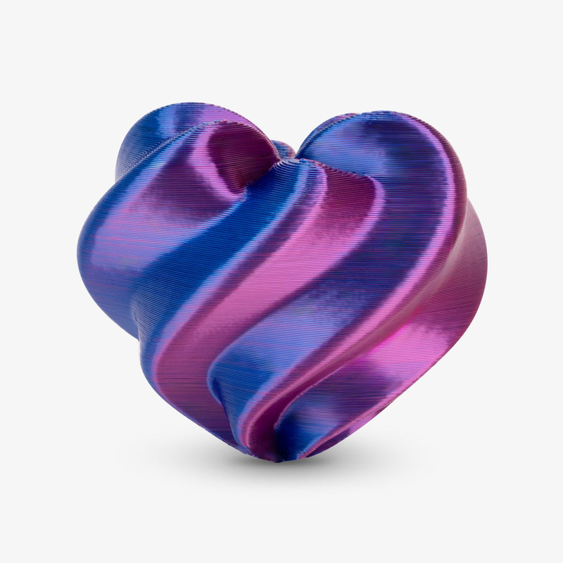 PLA Silk Dual Color Filament 1.75mm, 1KG/2.2LB