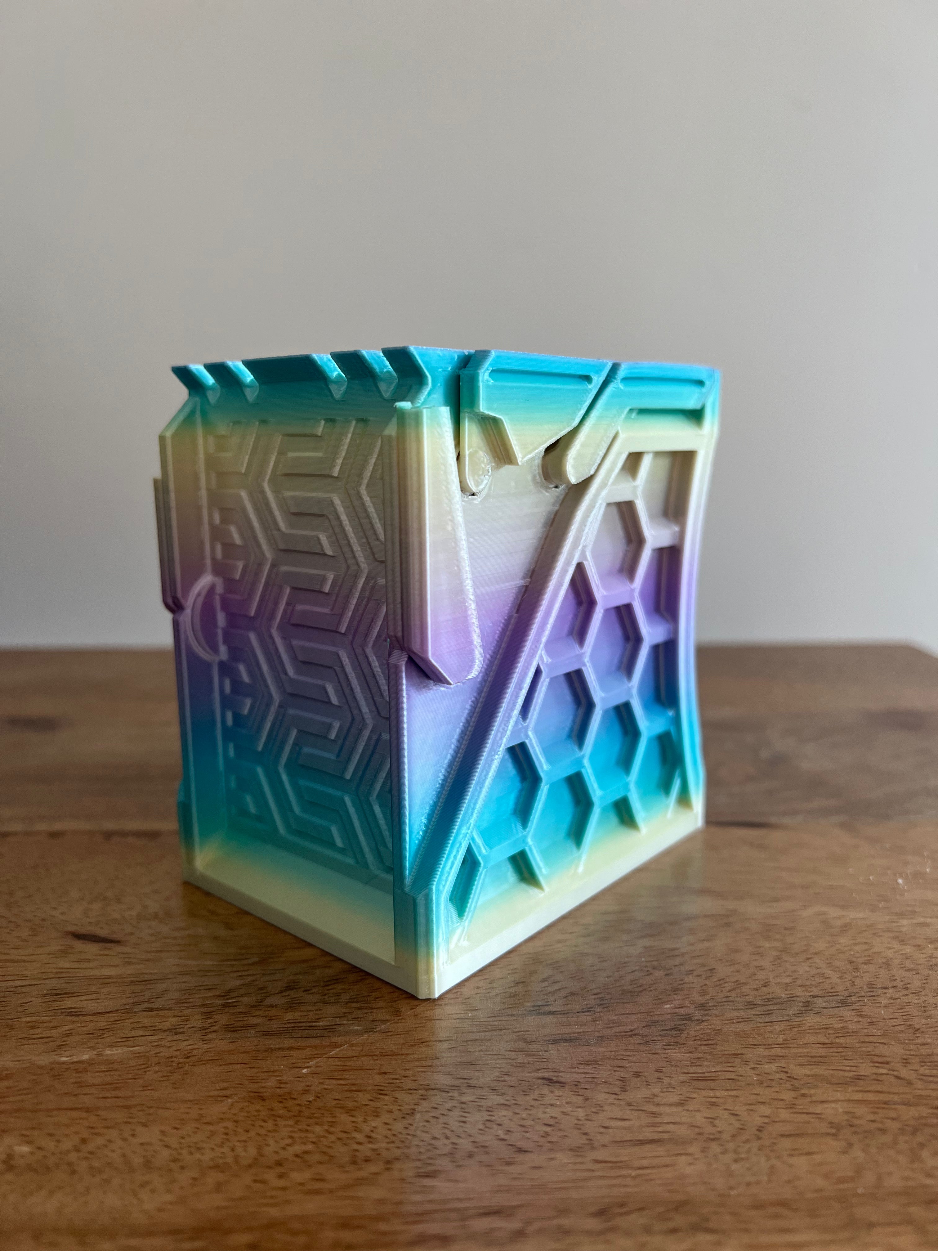 SILK Pastel Rainbow PLA Filament 1.75mm, 1kg