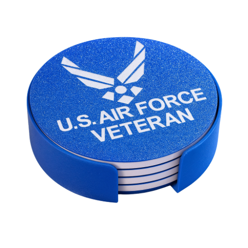 U.S. Air Force Veteran Coaster Set