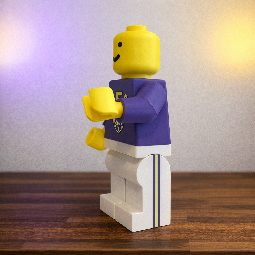 8" Block Brickman – LSU