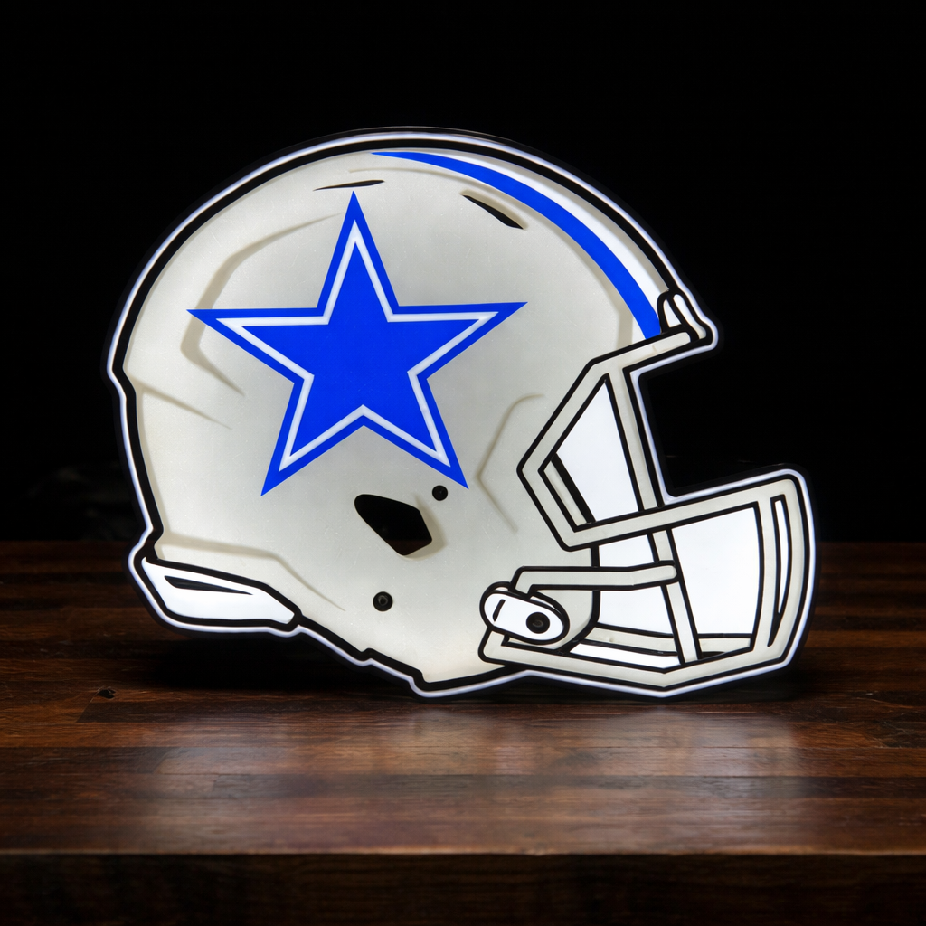 Cowboys Helmet Lightbox